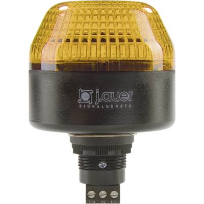 Auer Signalgeräte Signaallamp LED ICL 802521405 Oranje Oranje Flitslicht 24 V/DC, 24 V/AC 
