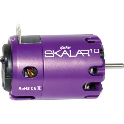 Hacker Skalar 10 Brushless elektromotor voor auto's kV (rpm/volt): 1750 Aantal windingen (turns): 21.5