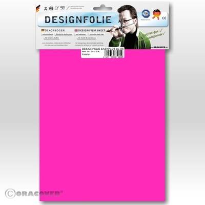 Oracover 50-014-B Designfolie Easyplot (l x b) 300 mm x 208 mm Neon-roze (fluorescerend)