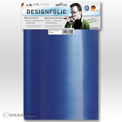 Oracover 50-057-B Designfolie Easyplot (l x b) 300 mm x 208 mm Parelmoer blauw