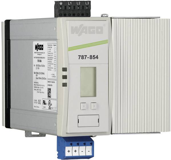 WAGO 787-854 DIN-rail netvoeding 24 V/DC 40 A 960 W Aantal uitgangen:1 x Inhoud 1 stuk(s)