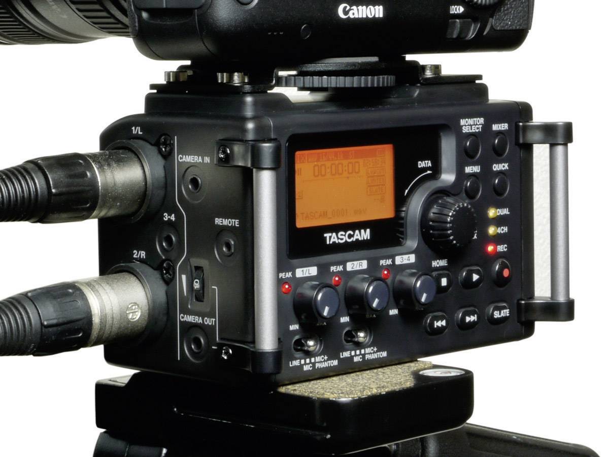 Tascam DR60DMK2 Mobiele audiorecorder Zwart Conrad.nl