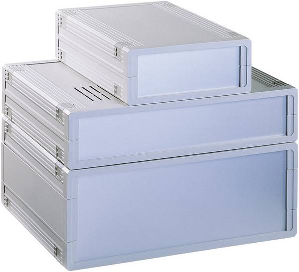 Bopla ULTRAMAS UM32009L+2X FP30009 Tafelbehuizing (b x h x d) 157.5 x 62.2 x 199 mm ABS Lichtgrijs 1 stuk(s)