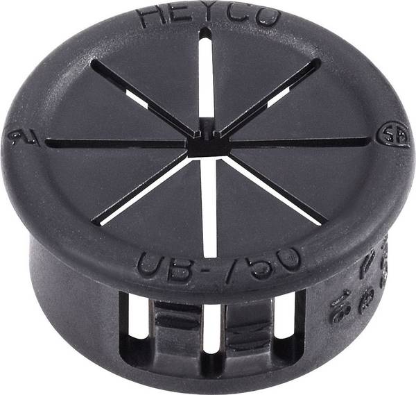 PB Fastener AF0750 Kabeldoorvoering Klem-Ø (max.) 12.7 mm Plaatdikte (max.) 3.2 mm Polyamide Zwart 1 stuk(s)