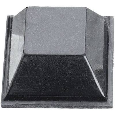 3M SJ 5018 Apparaatvoet Zelfklevend, Vierkant Zwart (l x b x h) 12.7 x 12.7 x 5.8 mm 1 stuk(s) 