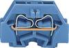 WAGO 260-304 Aderklem 5 mm Spanveer Toewijzing: N Blauw 1 stuk(s)