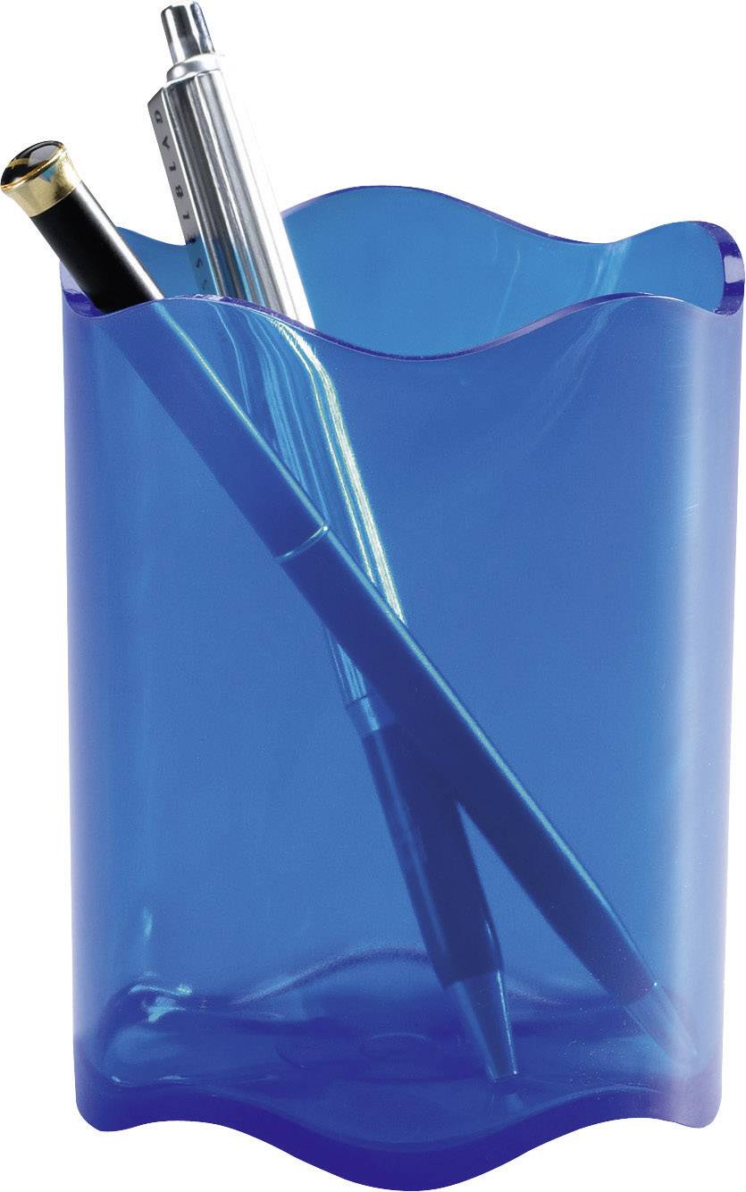 Robuuste pennenhouder 1701235540, blauw, doorschijnend-0