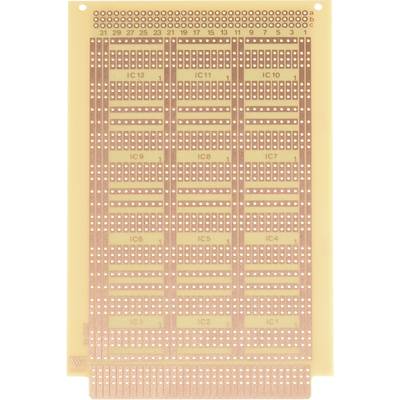 Rademacher WR-Typ 932 Experimenteer printplaat  Hardpapier (l x b) 160 mm x 100 mm 35 µm  Inhoud 1 stuk(s) 