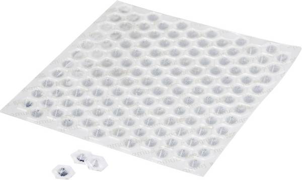 3M SJ 6553 MPCB Apparaatvoet Zelfklevend, Trapeziumvormig Transparant (Ø x h) 11 mm x 3.05 mm 132 stuk(s)