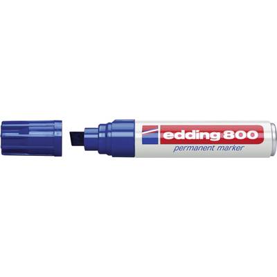 Edding 800 4-800-1-1003 Permanent marker Blauw Watervast: Ja 
