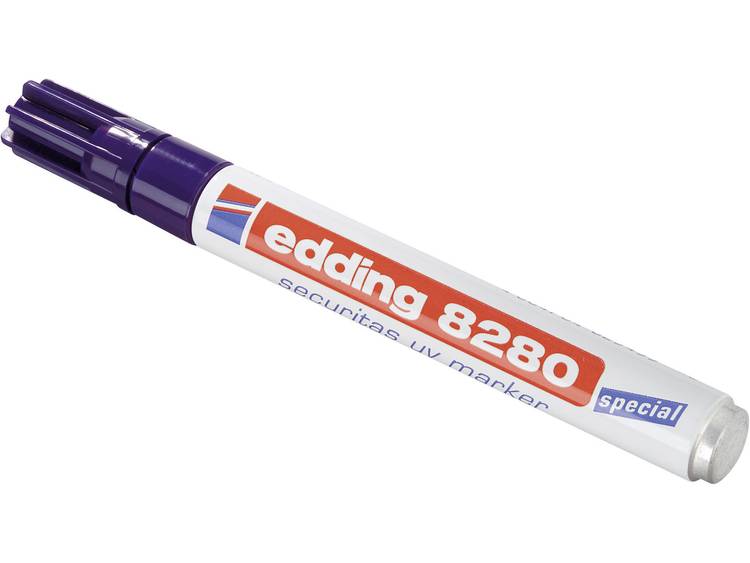 Viltstift Edding 8280 UV rond onzichtbaar 1.5-3mm op blister