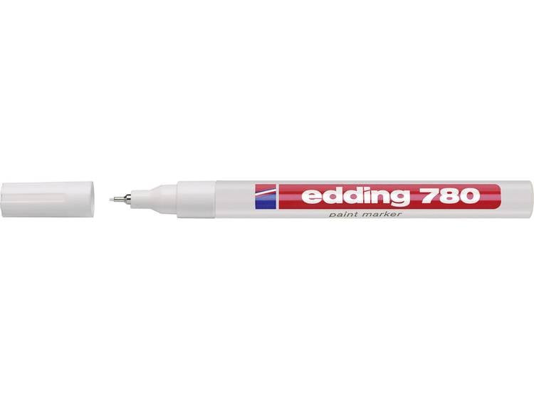 Viltstift Edding 780 lakmarker rond wit 0.8mm