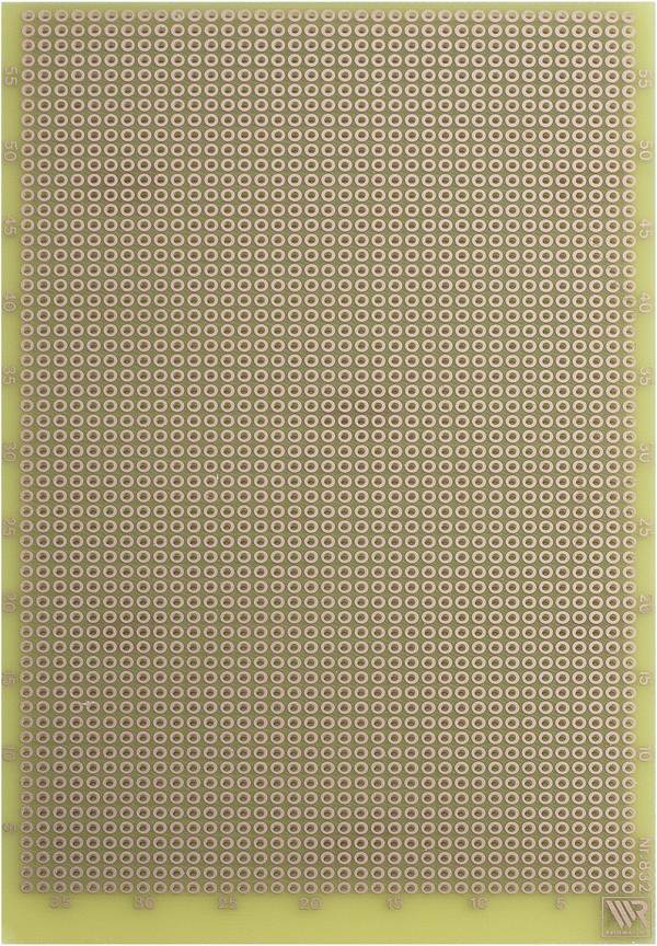 Rademacher WR-Typ 832-EP Experimenteer printplaat  Epoxide (l x b) 16 cm x 10 cm 35 µm Rastermaat 2.54 mm Inhoud 1 stuk(s)