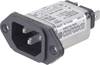 TE Connectivity 6609006-9 6609006-9 Netfilter Met IEC-connector 250 V/AC 6 A 465 mH 1 stuk(s)