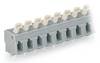 WAGO 257-510 Veerkrachtklemblok 2.50 mm² Aantal polen 10 Grijs 60 stuk(s)