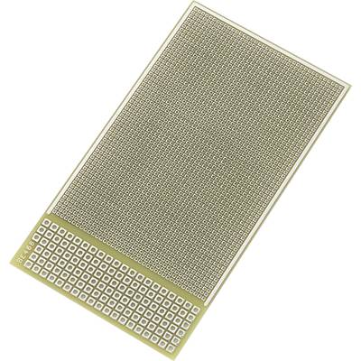 Een lege printplaat met veel kleine gaatjes voor elektronische componenten. Geschikt voor DIY-elektronicaprojecten.