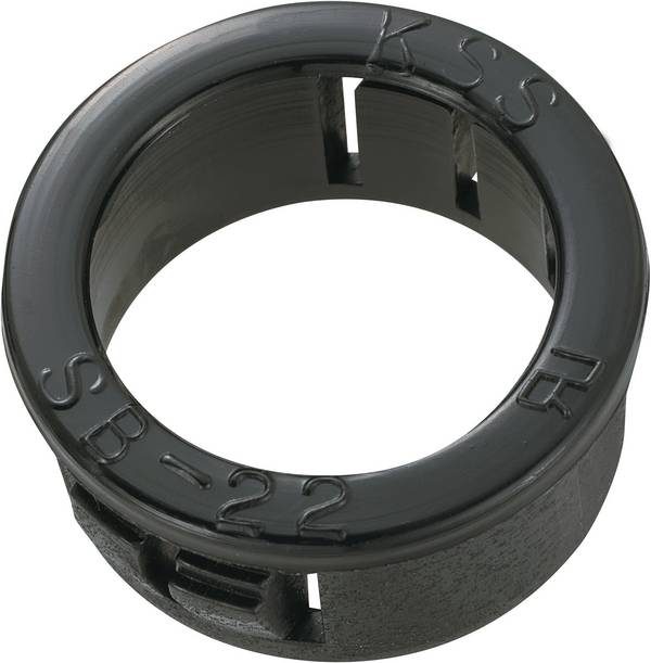 TRU COMPONENTS TC-SBR22203 Kabeldoorvoering   Klem-Ø (max.) 17.5 mm Plaatdikte (max.) 3.2 mm Polyamide Zwart 100 stuk(s)