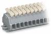 WAGO 261-102/341-000 Klemstrook 6 mm Spanveer Toewijzing: L Grijs 100 stuk(s)