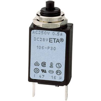 ETA Engineering Technology CE106P30-40-0,5 CE106P30-40-0,5 Beveiligingsschakelaar Thermisch 240 V/AC 0.5 A  1 stuk(s) 