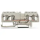 WAGO 281-994 Doorgangsklem 6 mm Spanveer Toewijzing: L Grijs 50 stuk(s)