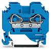 WAGO 282-104 Doorgangsklem 8 mm Spanveer Toewijzing: N Blauw 50 stuk(s)