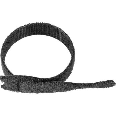 VELCRO® ONE-WRAP Strap® Klittenband kabelbinder  Om te bundelen Haak- en lusdeel (l x b) 200 mm x 20 mm Zwart 750 stuk(s