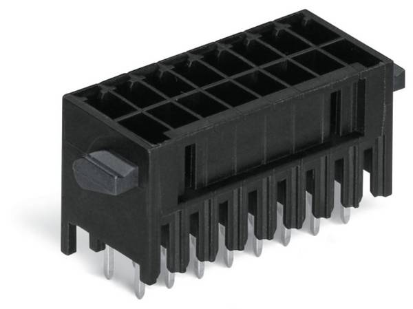 WAGO 713-1418/037-000 Male header (standaard) 1735 Totaal aantal polen: 36 Rastermaat: 3.50 mm Inhoud: 10 stuk(s)
