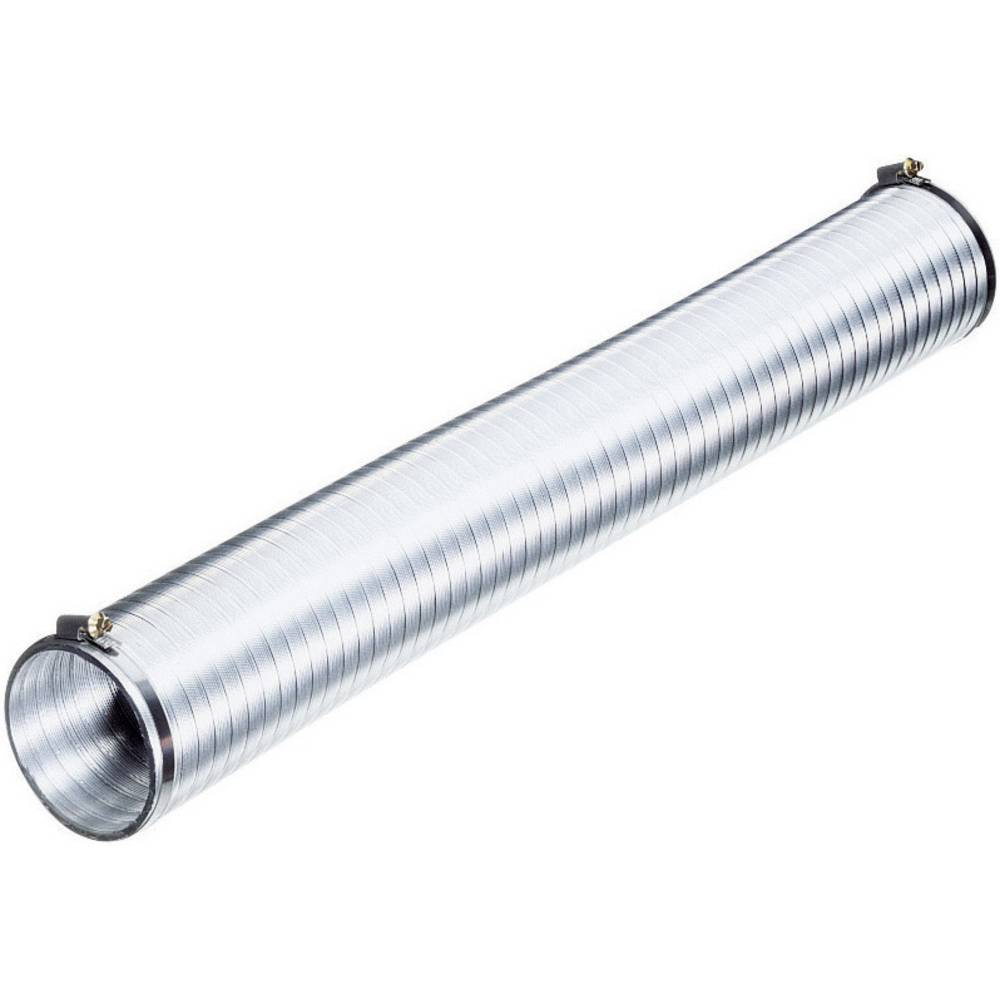 Flexibele aluminium ventilatiebuis 100 mm Wallair Zilver