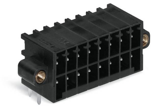 WAGO 713-1438/107-000 Male header (standaard) 1735 Totaal aantal polen: 36 Rastermaat: 3.50 mm Inhoud: 10 stuk(s)