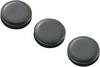 TRU COMPONENTS TC-GMCQR-1410203 Kabeldoorvoering Gesloten Klem-Ø (max.) 10.5 mm Plaatdikte (max.) 3.4 mm PVC Zwart 100 stuk(s)