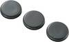 TRU COMPONENTS TC-GMCQR-2518203 Kabeldoorvoering Gesloten Klem-Ø (max.) 18.9 mm Plaatdikte (max.) 1.5 mm PVC Zwart 100 stuk(s)