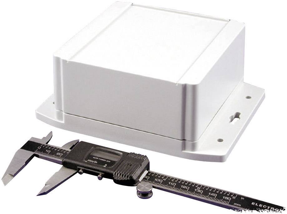 Hammond Electronics 1555NF42GY Universele behuizing 120 x 120 x 62 ABS Lichtgrijs 1 stuk(s)