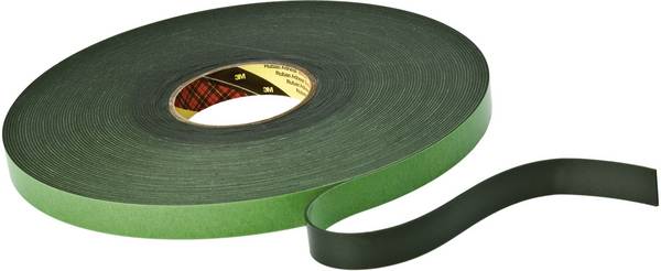 3M 9515B 9515B12 Dubbelzijdige tape 9515B Zwart (l x b) 33 m x 12 mm 1 stuk(s)