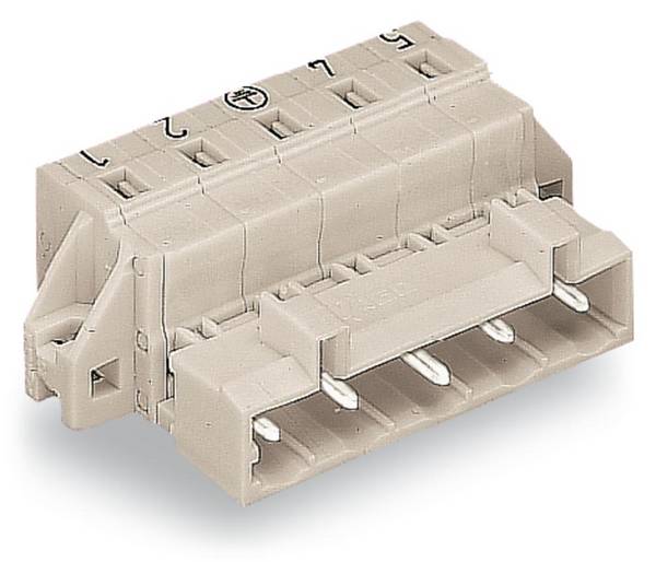 WAGO 723-606/019-000 Male header (standaard) 2080 Totaal aantal polen: 6 Rastermaat: 7.50 mm Inhoud: 25 stuk(s)