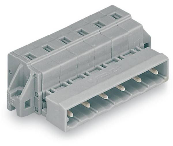 WAGO 731-606/019-000 Male header (standaard) 2081 Totaal aantal polen: 6 Rastermaat: 7.50 mm Inhoud: 25 stuk(s)