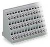 WAGO 737-202 Drie niveau klem 2.50 mm² Aantal polen 6 Grijs 92 stuk(s)
