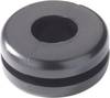 HellermannTyton HV1207-PVC-BK-M1 Kabeldoorvoering Klem-Ø (max.) 6 mm Plaatdikte (max.) 1.5 mm PVC Zwart 1 stuk(s)