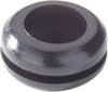 HellermannTyton HV1215-PVC-BK-N1 Kabeldoorvoering Klem-Ø (max.) 6 mm Plaatdikte (max.) 1 mm PVC Zwart 1 stuk(s)