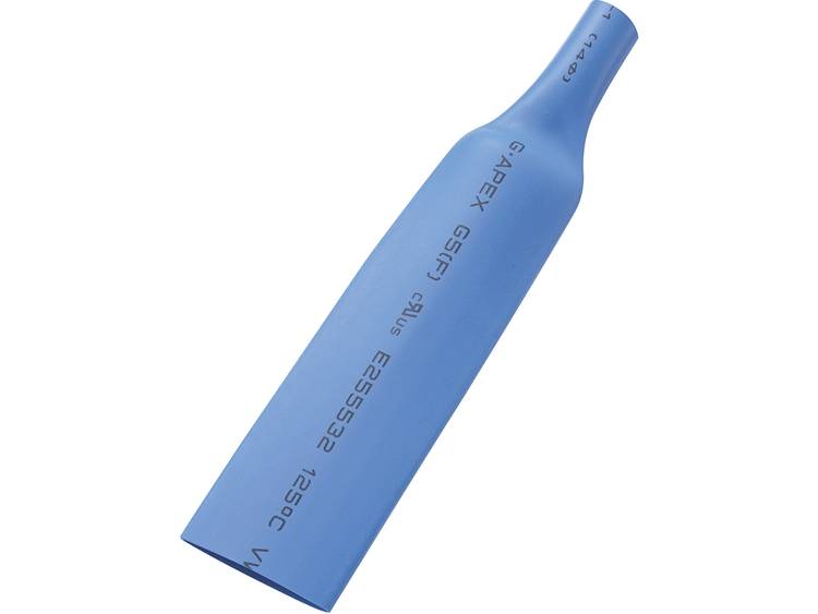 Krimpkous zonder lijm Blauw 9 mm Krimpverhouding:2:1 TRU COMPONENTS 1565143 B2G5-6 BL 10 m