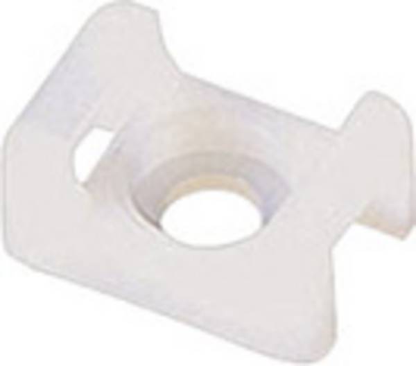 TRU COMPONENTS TC-HC1203 Bevestigingssokkel Schroefbaar 1593055 Wit 1 stuk(s)