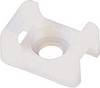 TRU COMPONENTS TC-HC2S203 Bevestigingssokkel Schroefbaar 1593059 Wit 1 stuk(s)