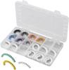 TRU COMPONENTS ECMKS-1 Markeerclip Opdruk 0 - 9, L, N, R, S, T, PE, +, - Buitendiameter 1 tot 3 mm