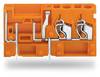 WAGO 742-166 Veerkrachtklemblok 2.50 mm² Aantal polen 1 Oranje 200 stuk(s)