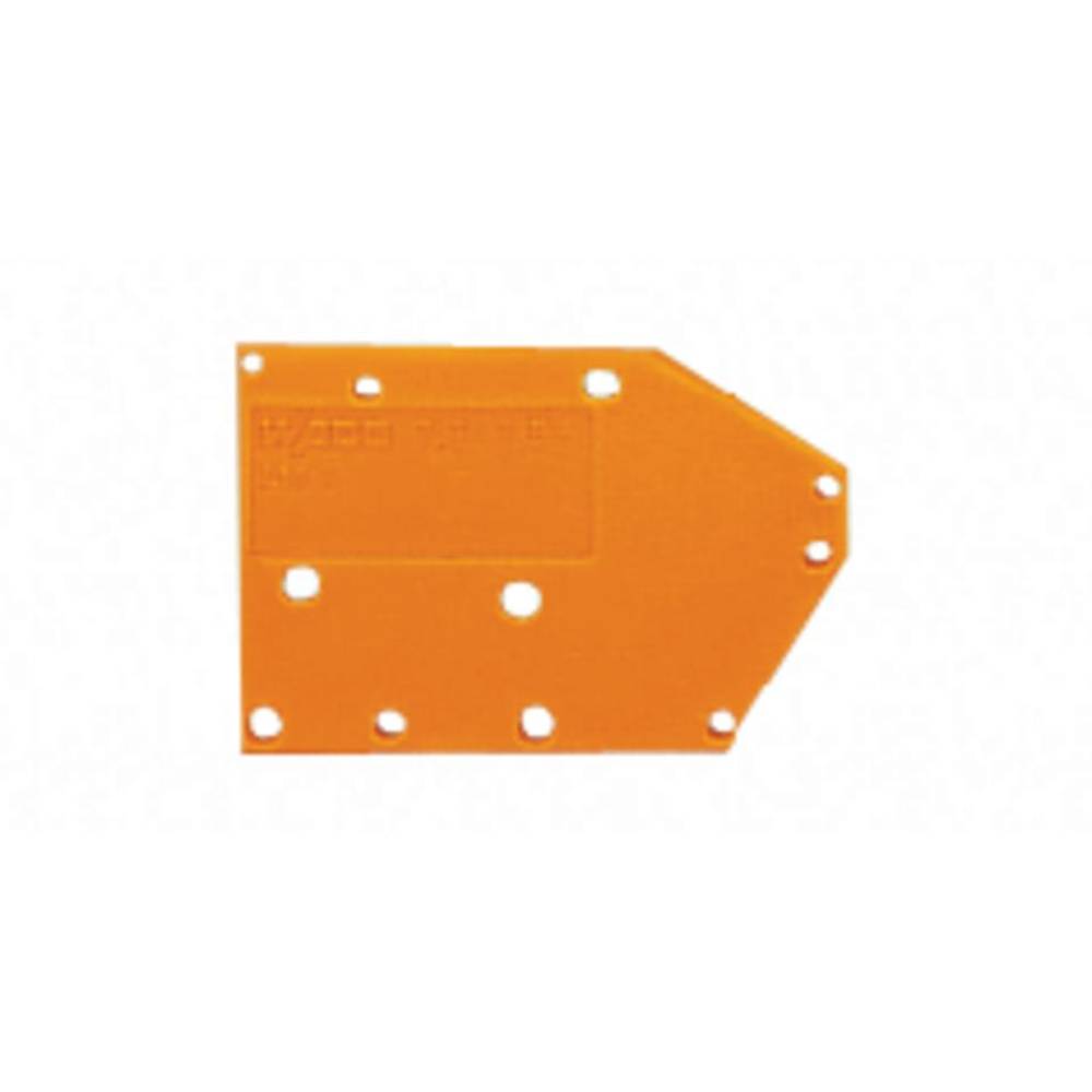 WAGO 742-600 Afsluitplaat Oranje 300 stuk(s)