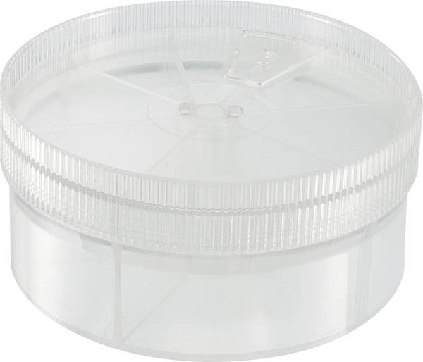 TRU COMPONENTS Assortimentsdoos (Ø x h) 92 mm x 43.5 mm Aantal vakken: 7 Variabele onderverdeling Inhoud 1 stuk(s)
