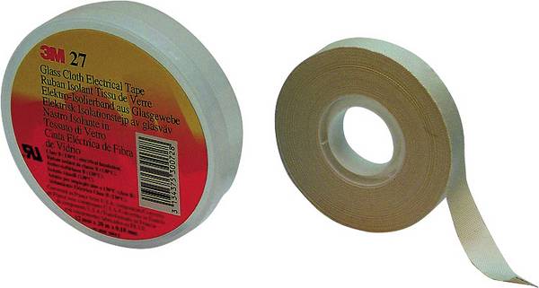 Scotch SCOTCH 27 SCOTCH27U-19X20 Textieltape Scotch 27 Wit (l x b) 20 m x 19 mm 1 stuk(s)