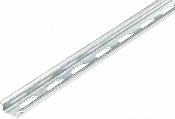 HellermannTyton DELTA2F-ST-GEL-WC 181-47230 DIN-rail Geperforeerd Plaatstaal 2000 mm 1 stuk(s)