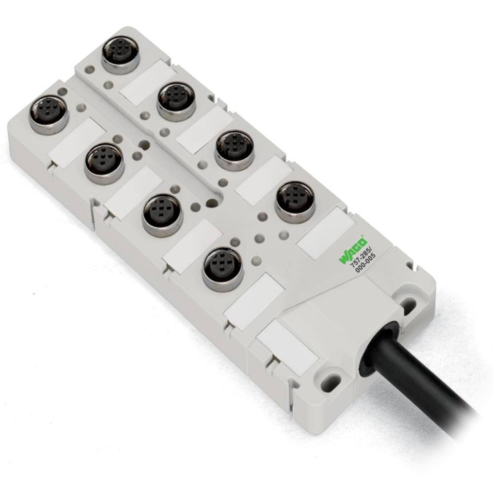 WAGO WAGO GmbH & Co. KG 757-265/000-005 Passieve sensor/actorbox M12-verdeler met metalen schroefdraad 1 stuk(s)