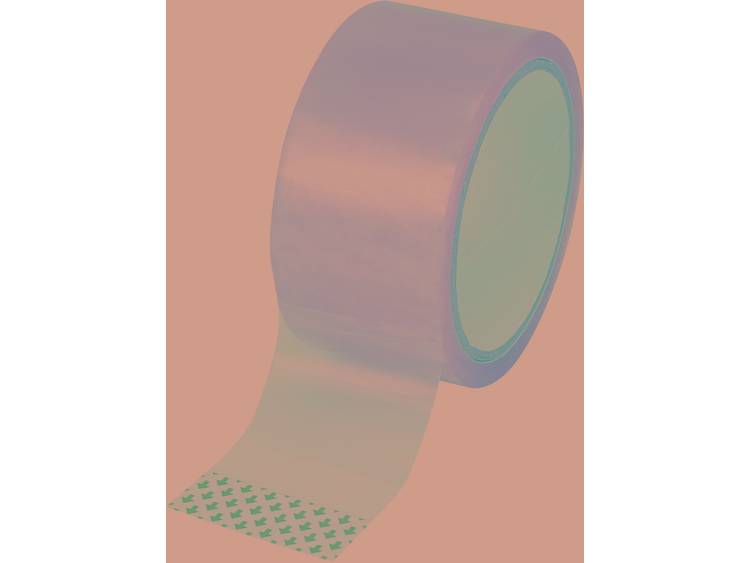 Verpakkingstape (l x b) 50 m x 48 mm Transparant Bi-axiaal gerekte polypropyleenfilm (BOPP) SH1998C3