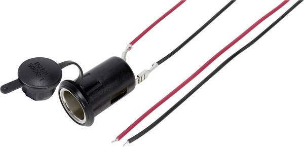 TRU COMPONENTS Auto-bus met beschermkap Stroombelasting (max.): 10 A 12 V=
